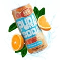 thumbnail image 3 of (Pack Of 6) Pura Soda Seville Orange Soda 40.4 Fl Oz, (4 Cans per Pack), 24 Cans Total, 3 of 7