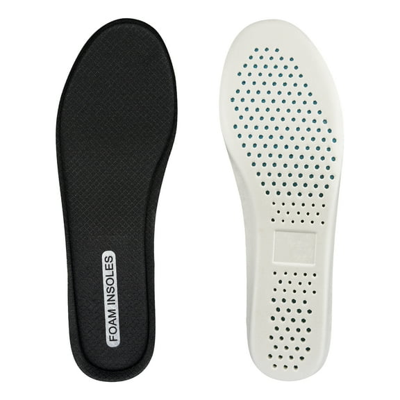 Endoto Memory Foam Insoles for Women & Men Shoes, Replacement Soft Elastic Insole Inserts for Foot Comfort(Size:US Women7.5-EU37.5)
