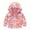 Pink H, variant on TAIAOJING Fall Coats for Kids with Hoods Windproof Print Zipper Grils Toddler Autumn Jacket for Baby Boys Girls 18-24 Months