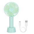 thumbnail image 1 of Portable Mini Handlheld Fan Personal Desk Table Cooling Fan Cooling Desk Fan Blue, 1 of 10
