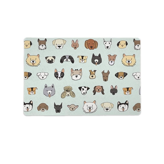 Dogs Mat Rectangle -Image by Shutterstock,