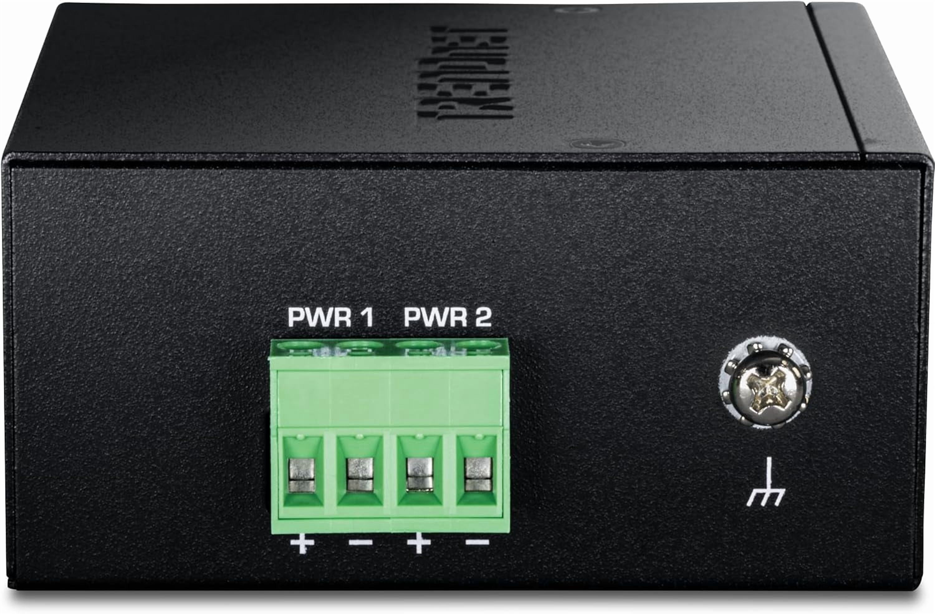 TRENDnet TI-ELC80, 8-Port Industrial Fast Ethernet DIN-Rail Mini Switch,  TI-ELC80