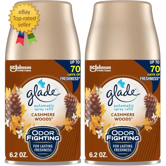 Automatic Spray Refill, Air Freshener For Home And Bathroom, Cashmere Woods