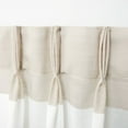 thumbnail image 5 of Exclusive Home Darma Sheer Linen Pinch Pleat Curtain Panel Pair, 84" Length, Linen, 5 of 7
