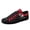 FN027-25023255-11B, variant on Men's Gothic Punk Shoes | Skull Rose Graphic Art Red Drip Design Fashion Trend Casual Low-Top Sneakers | Comfortable Daily Outdoor Travel, Fabric Upper & insole, Laceup Canvas Shoes