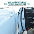 thumbnail image 2 of 32.8Ft(10M) Car Door Edge Guards Black, U-Shape Rubber Door Protector Edge,Easy to Cut No Need Adhesive Fit for Most Vehicles, 2 of 6