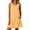Yellow, variant on CBASIHI Womens Sleeveless Gingham Dresses with Pockets- Loose Fit Summer Crew Neck Casual Beach Vacation A Line Sundresses Black Size S-3XL