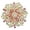 Gold powder, variant on Stylish 3D Snowflake Brooch Designed To Enhances Any Ensembles Lapel Pin Suitable For Casual And Formal Settings