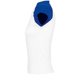 thumbnail image 2 of SOLS - Camiseta de manga corta bicolor modelo Milky para mujer (Blanco/Azul Real), 2 of 3