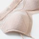 thumbnail image 2 of Gibobby Lencería de encaje Día de San Valentín para mujer Sujetador ultrafino de verano para mujer, ropa interior sin anillo de , sujetador francés Sexy con espalda abier(Beige, 3XL), 2 of 5