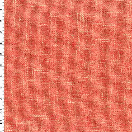 Red/Pink/Multi Textured Chenille Home Decorating Fabric Fabric By The Yard