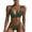 Army Green, variant on Ticikt Women's 2‑Piece Bikini Set, Triangle Cup Adjustable Strap High Cut Swimsuit Bathing Suit for Beach Pool