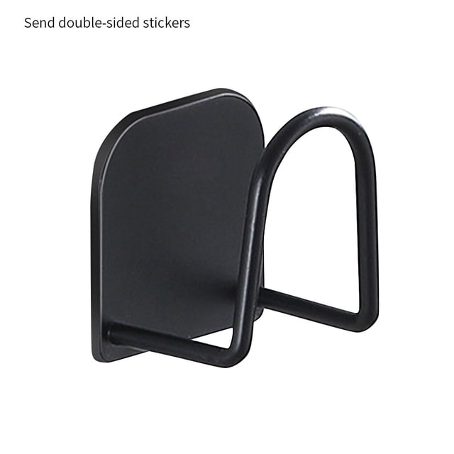 Naiovety Estante de almacenamiento para cocina montado en la pared de acero inoxidable, toallero, cepillo, pañuelos, soporte de película, soporte de Type3 NO3