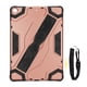 thumbnail image 1 of Funda ultrafina de TPU resistente a las sacudidas para tableta con correa ajustable para el hombro para tabletas iOS 2018/2017 de 9,7 pulgadas, color oro rosa., 1 of 14