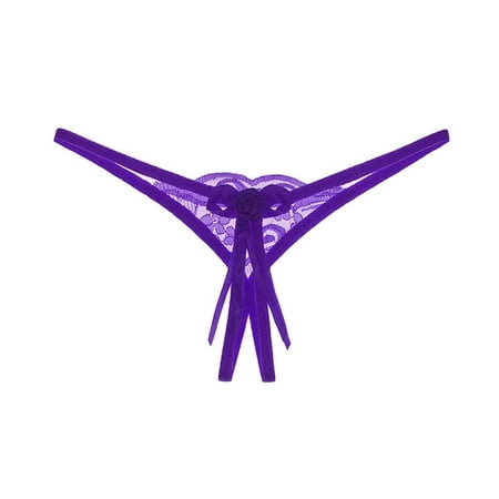 BKQCNKM Panty Liners For Women Women S Panties Panties Thong Pants Lace Women Word Ladies Briefs Thong Underwear Bragas Panties For Women