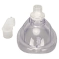 thumbnail image 2 of Cubierta Facial CPR, Silicona Fuerte Succión Suave Práctica Protección Facial De Reanimación Cardiopulmonar Para Situaciones De Emergencia, 2 of 8
