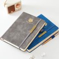 thumbnail image 1 of Leather Bound Journal Refillable,Refillable Leather Journal Writing Notebook,Handcrafted Vintage Travel Diary Gift for Men and Women, 1 of 7