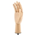 thumbnail image 3 of Maniquí de artista de madera flexible Sunnimix con Base de acero inoxidable Altura ajustable 38-54 cm, 3 of 7