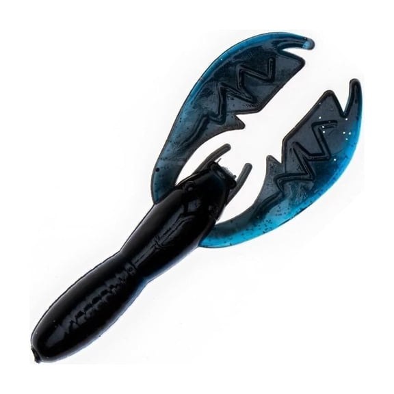 NetBait Paca Craw Black/Blue 5" w/ Baitfuel, 8pk