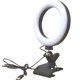 thumbnail image 1 of Kit de iluminación, modos de iluminación, luz de vídeo, lámpara de mesa con clip, lámpara de soporte para computadora, transmisión de vídeo en vivo, luz de relleno, mini anillo de luz A, 1 of 4
