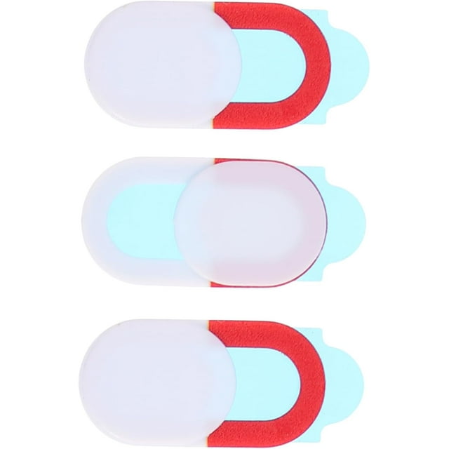 Beautiful 3Pcs Webcam Privacy Covers for Phone and Tablet Practical Camera Lens Stickers and Protection Against Peeping and Unauthorized Access - Perfect for any special event decorations