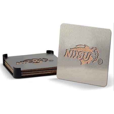 

NCAA Boasters 4-Piece Stainless Steel Laser-Cut Team Coaster Set