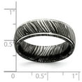 thumbnail image 2 of Polished Timoku 7mm Domed Step Edge Band Size 10.5 Ring for Women and Men, 2 of 2