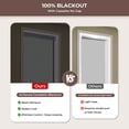 thumbnail image 5 of Allesin zen Blackout Roller Shades for Windows (Light Gray,22"W x 72"H), 5 of 9