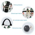 thumbnail image 7 of FORMRS Women's Travel Backpack Purse Anti-Theft Hidden Pockets Casual Shoulder Bag, Orange Christmas House, 7 of 7