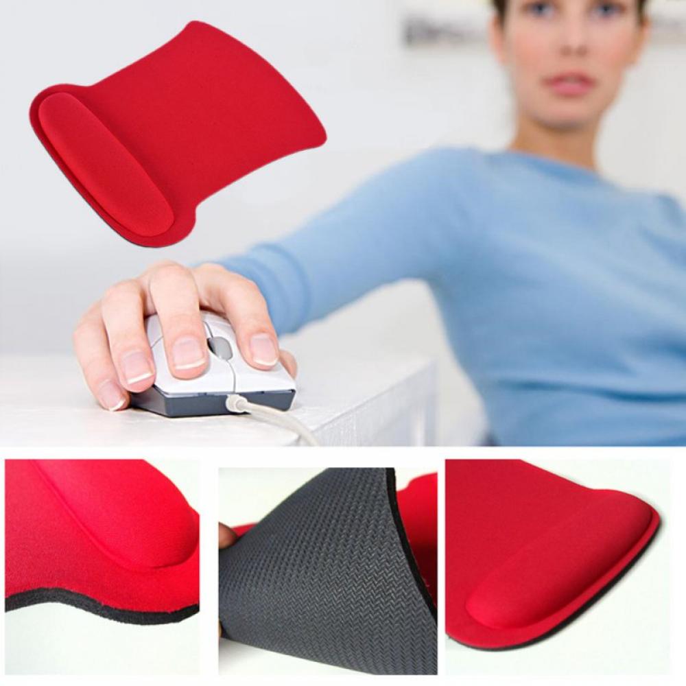 Mouse Mat Pad with Gel Wrist Rest Support Gaming Mousepad Anti-Slip Comfortable Pad for Computer Laptop Office Typist - image 4 of 6