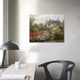 thumbnail image 3 of JEUXUS Framed Canvas Wall Art Home Decor Large Artwork for Wall The Artist's Garden in Argenteuil by Monet Paintings Prints Wall Art for Office Kitchen Bathroom Decor 20x16in, 3 of 4