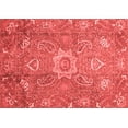 thumbnail image 1 of Ahgly Company Machine Washable Indoor Rectangle Oriental Red Traditional Area Rugs, 7' x 9', 1 of 4