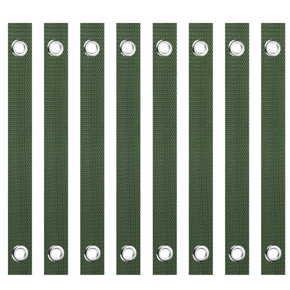 Correas Uxcell para árboles para estacas, estacas de soporte para árboles, ataduras para enderezar árboles para plántulas recién plantadas color verde oliva