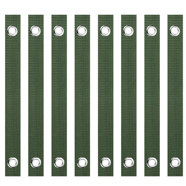Uxcell Tree Straps for Staking, Tree Support Stakes, Tree Straightening Ties for Newly Planted Sapling Olive Green