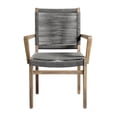 thumbnail image 3 of Seasonal Living Explorer Oceans 17" Wood Armchairs in Mixed Gray (Set of 2), 3 of 6
