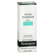 Neutrogena Oil-Free Moisture with Sunscreen SPF 15 - 4 oz, Pack of 4
