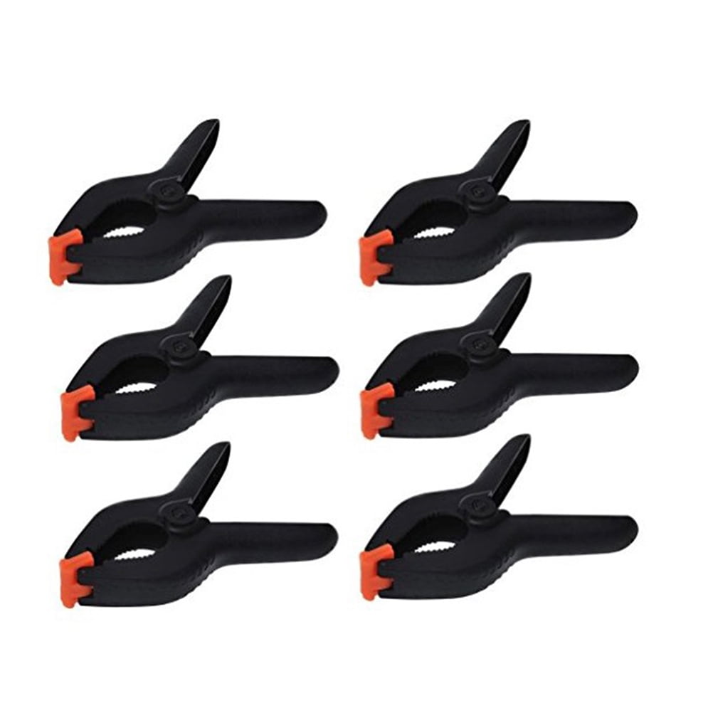 6 PCS Nylon Spring Clamp 7.87Inch Clamps Woodworking Clamp A Type Clip