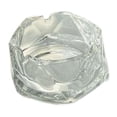 thumbnail image 4 of Cenicero,Cenicero de cristal sencillo transparente y bonito.,Cenicero de cristal decorativo moderno adornos regalos,Cenicero Geométrico Ranuras Soporte para ranura Exterior,Cenicero color A, 4 of 9