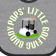 thumbnail image 4 of Inktastic Pops Little Golfing Buddy Boys Baby Bib, 4 of 4