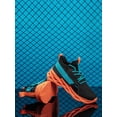 thumbnail image 3 of Men Letter Graphic Breathable Lace-Up Front Running Shoes, Sporty Outdoor Sneakers School Shoes, 3 of 4