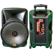 MR DJ DJ15BAT+ 15 Portable PA DJ Active Bluetooth TWS Speaker 3500 Watts