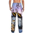 thumbnail image 3 of Ghostbusters Stay Puft Men's Pajama Pants With Pockets Lounge Fashion Cozy Daily Sleep Pants Sleepwear, 3 of 8