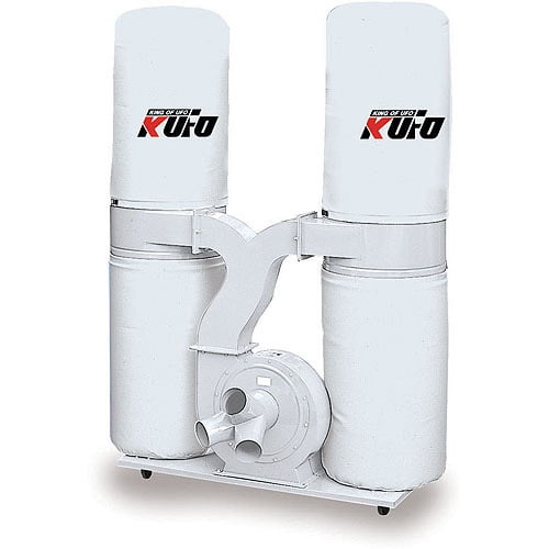 Kufo Seco 3 HP 2750 CFM 1-Phase 220V Vertical Bag Dust Collector by KUFO