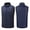 Blue, variant on Plus Size Heated Vest for Men & Women - 8-Zone Single-Control Winter Heating Jacket (Sleeveless, Hoodless), Casual Outerwear with 3 Temperature Settings, Ideal for Cold Weather, Red, 5XL