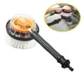 thumbnail image 1 of CARTTOU Rotating Wash Brush Universal Pressure Washer Hose Cleaner Car Cleaning Tools, 1 of 7