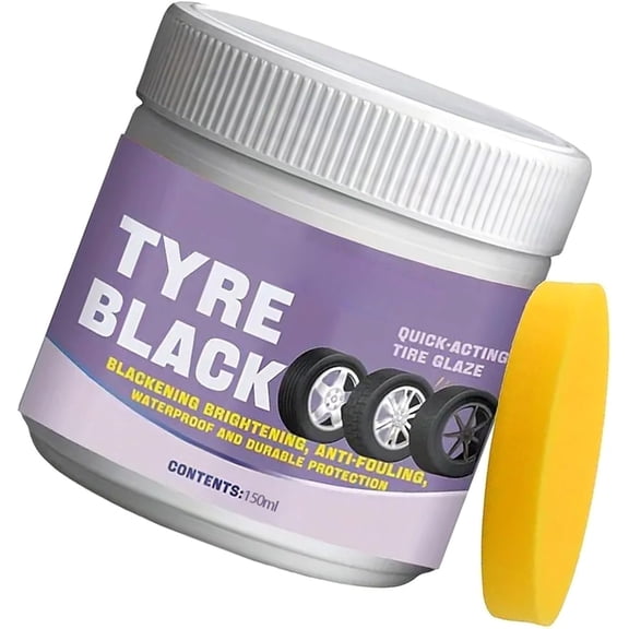 Tire Polish Protectant Wax, Sun Resistance for Car Motorcycle