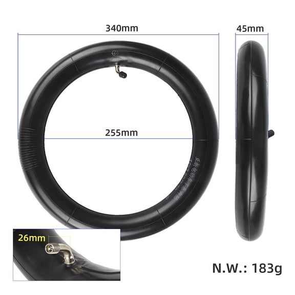 14 Inch 14X2.50 Pneumatic Wheel Tyre Inner Tube&Outer Tyre Fits For 14 Inch Electric Bicycle Electric Vehicle E-Bike 14*2.50 New