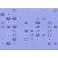thumbnail image 1 of Ahgly Company Indoor Rectangle Patterned Light Slate Blue Area Rugs, 7' x 9', 1 of 6