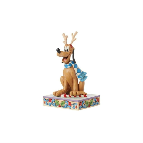 Enesco Disney Traditions by Jim Shore Mickey and Friends Dashing Rein-dog