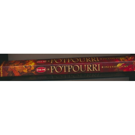 Potpourri, HEM Incense 20 Stick Single Tube, Imported From